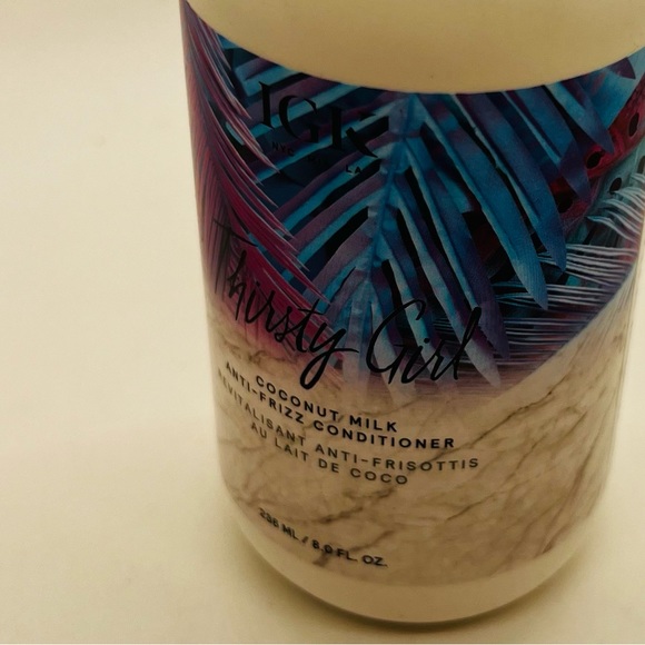 NWT Thirsty Girl Conditioner Coconut Milk Revitalizing Anti-Frizz 8.0 oz - Picture 4 of 4